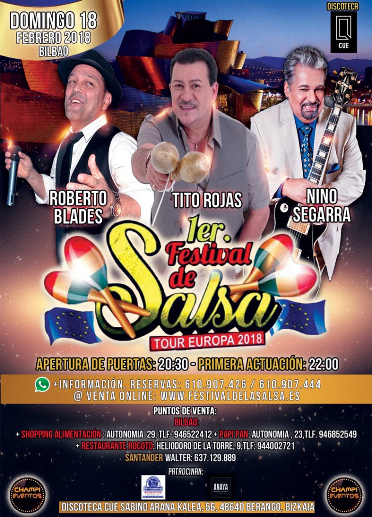 Primer Festival de Salsa Tour Europa 2018