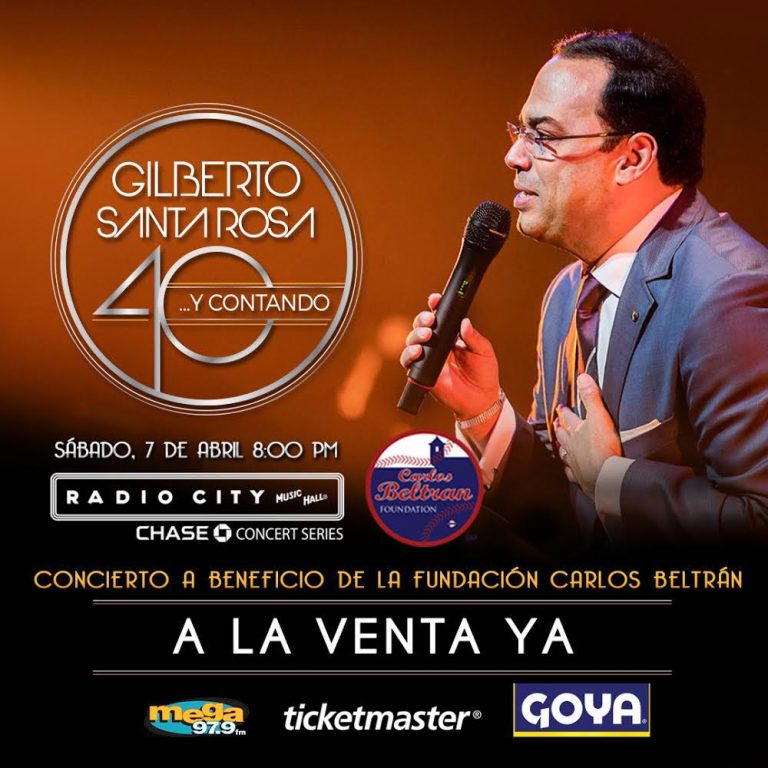 Giberto Santa Rosa 40 y Contando