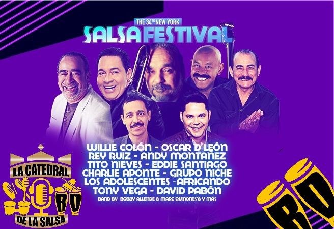 Willie Colón y Oscar D’ León Presentes en el Festival de Salsa de Nueva York