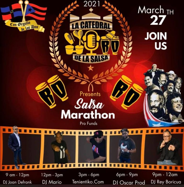 La Catedral De La Salsa "Radio" Presenta El Salsa Maraton 3/27/21