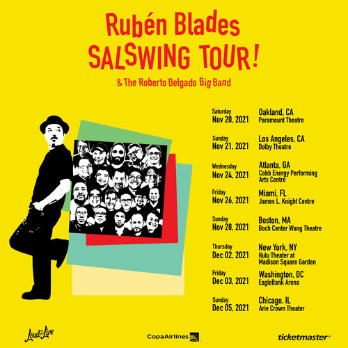El Regreso a Los Escenarios De Ruben Blades y Su Gira Por Todo USA "SALSWING TOUR"